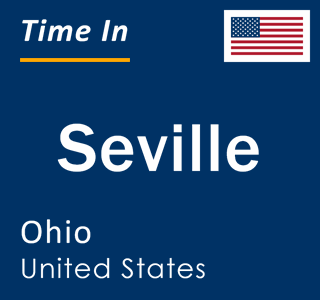 Current local time in Seville, Ohio, United States