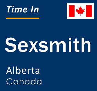 Current local time in Sexsmith, Alberta, Canada