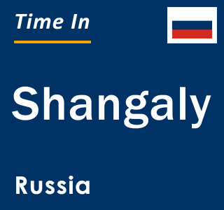 Current local time in Shangaly, Russia