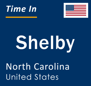 Current local time in Shelby, North Carolina, United States