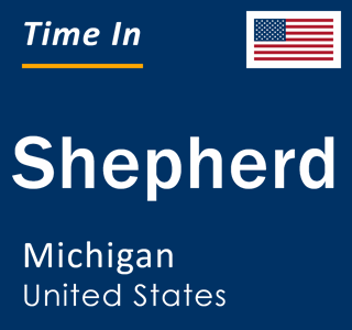 Current local time in Shepherd, Michigan, United States