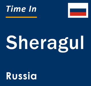 Current local time in Sheragul, Russia