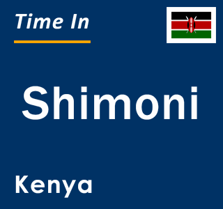 Current local time in Shimoni, Kenya