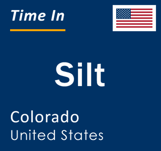 Current local time in Silt, Colorado, United States