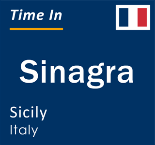 Current local time in Sinagra, Sicily, Italy