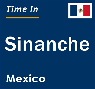 Current local time in Sinanche, Mexico