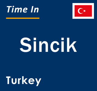 Current local time in Sincik, Turkey