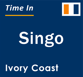 Current local time in Singo, Ivory Coast