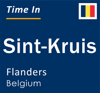 Current local time in Sint-Kruis, Flanders, Belgium