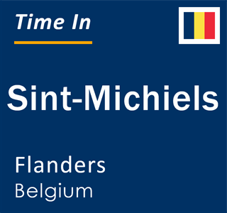 Current local time in Sint-Michiels, Flanders, Belgium