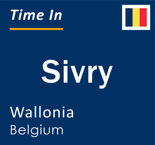 Current local time in Sivry, Wallonia, Belgium