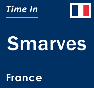 Current local time in Smarves, France