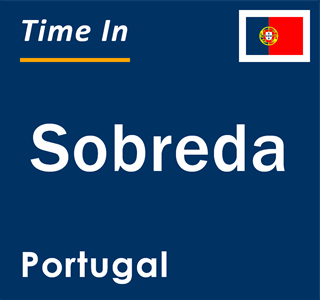 Current local time in Sobreda, Portugal