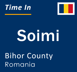 Current local time in Soimi, Bihor County, Romania