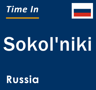 Current local time in Sokol'niki, Russia