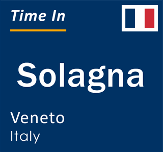 Current local time in Solagna, Veneto, Italy