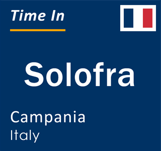 Current local time in Solofra, Campania, Italy