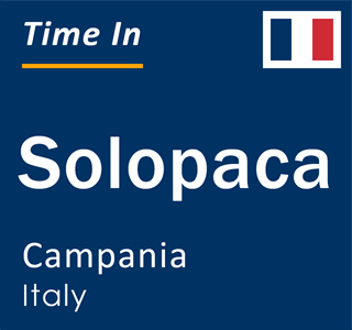 Current local time in Solopaca, Campania, Italy