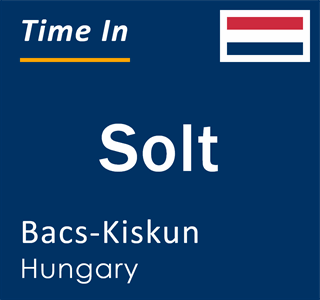 Current local time in Solt, Bacs-Kiskun, Hungary