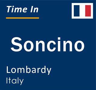 Current local time in Soncino, Lombardy, Italy