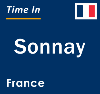 Current local time in Sonnay, France