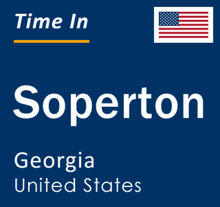 Current local time in Soperton, Georgia, United States