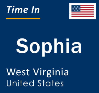 Current local time in Sophia, West Virginia, United States