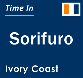 Current local time in Sorifuro, Ivory Coast