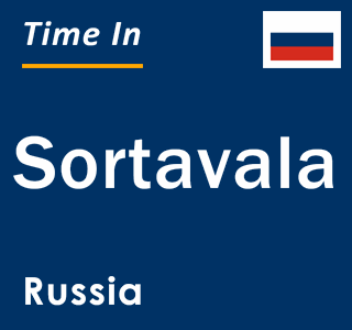 Current local time in Sortavala, Russia