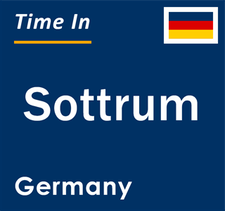 Current local time in Sottrum, Germany