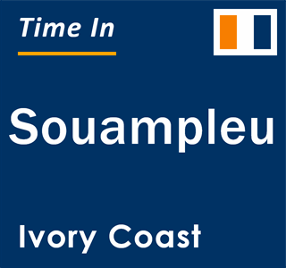 Current local time in Souampleu, Ivory Coast