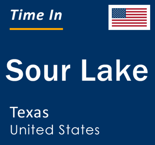 Current local time in Sour Lake, Texas, United States