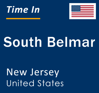 Current local time in South Belmar, New Jersey, United States