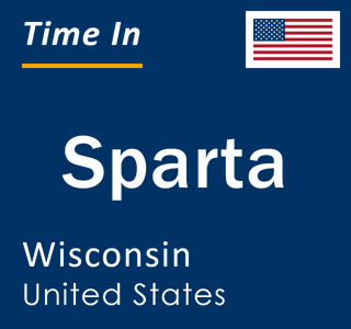 Current local time in Sparta, Wisconsin, United States