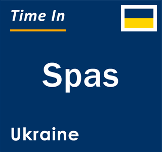 Current local time in Spas, Ukraine