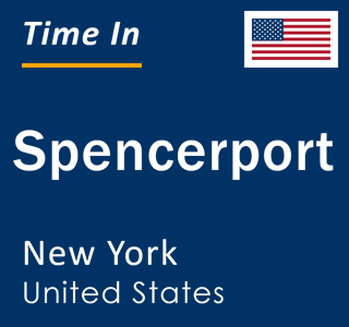 Current local time in Spencerport, New York, United States