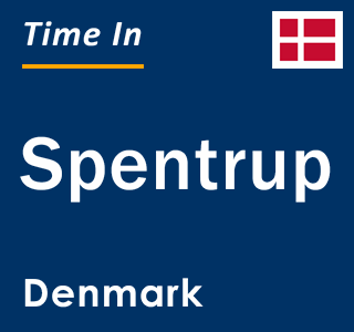 Current local time in Spentrup, Denmark