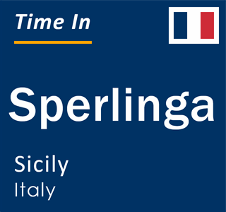 Current local time in Sperlinga, Sicily, Italy