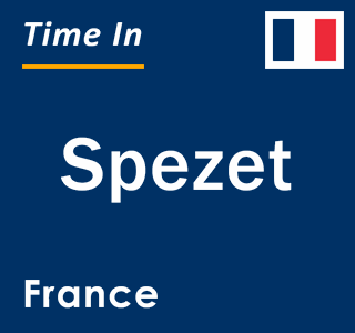 Current local time in Spezet, France