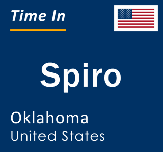 Current local time in Spiro, Oklahoma, United States