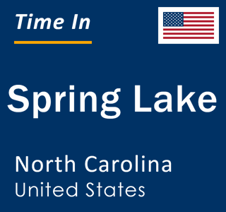 Current local time in Spring Lake, North Carolina, United States