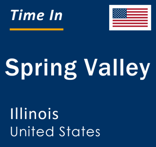 Current local time in Spring Valley, Illinois, United States