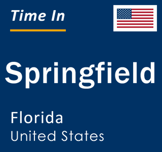 Current local time in Springfield, Florida, United States