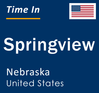 Current local time in Springview, Nebraska, United States