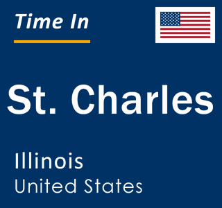 Current local time in St. Charles, Illinois, United States