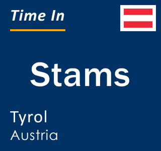 Current local time in Stams, Tyrol, Austria