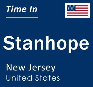 Current local time in Stanhope, New Jersey, United States