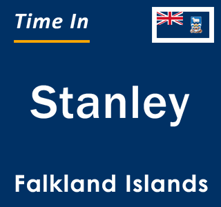 Current local time in Stanley, Falkland Islands