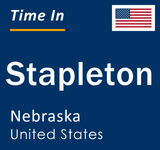 Current local time in Stapleton, Nebraska, United States