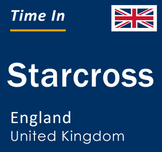 Current local time in Starcross, England, United Kingdom